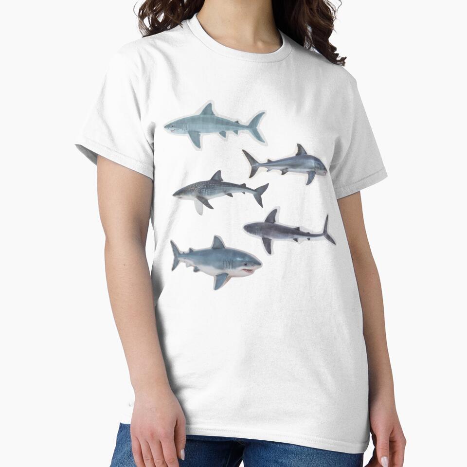 sharks by memorylapsecafe