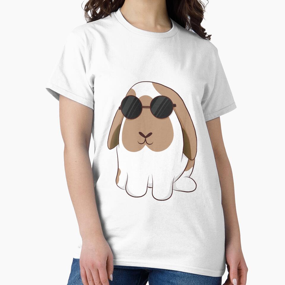 Rabbit wears glasses by TiffyChaa