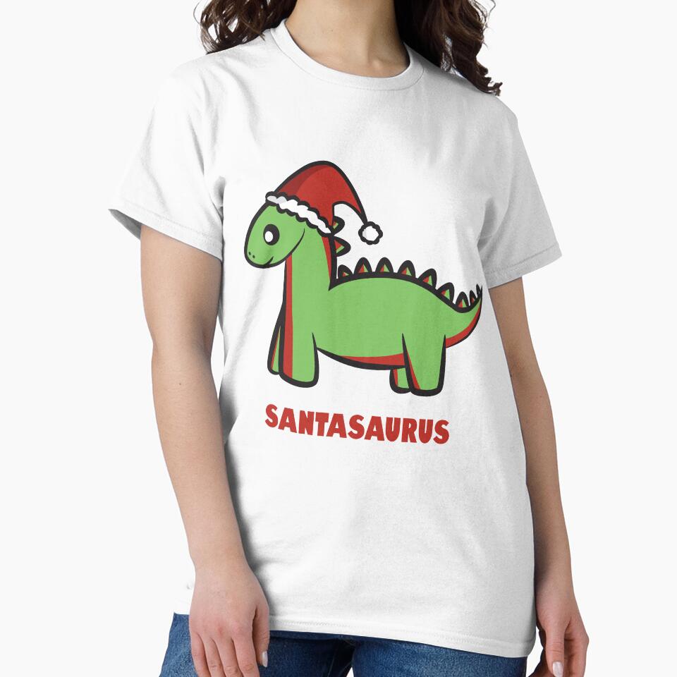 Santasaurus, the Christmas Dinosaur by bullshirter