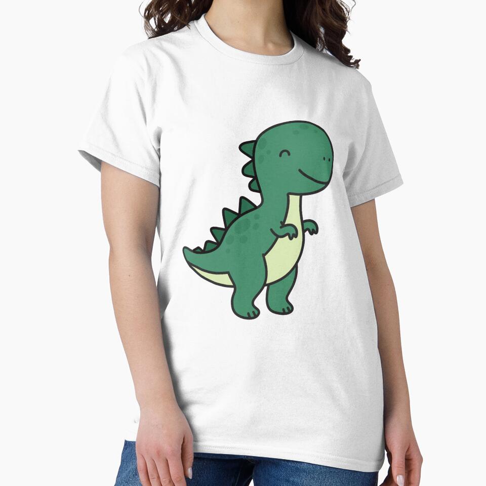 Cute Dinosaur Cartoon Character by SunCraftStudio