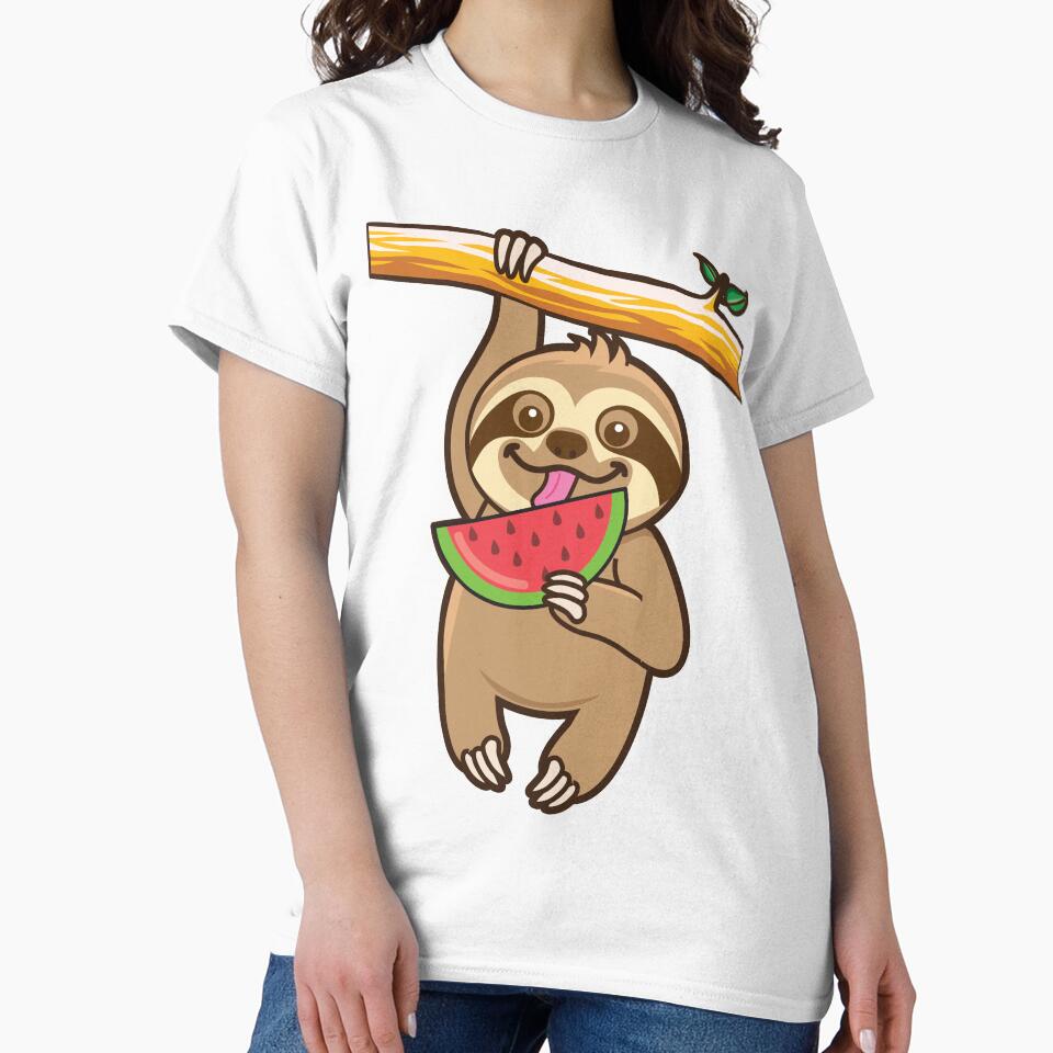 Cute Sloth Melon by plushism