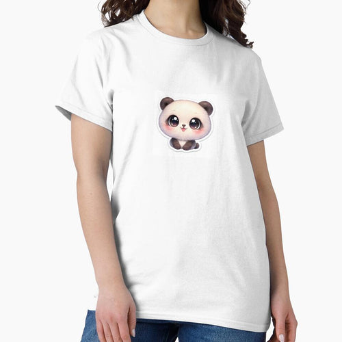 Big Head Panda Cute Sticker by VeloraDzyns