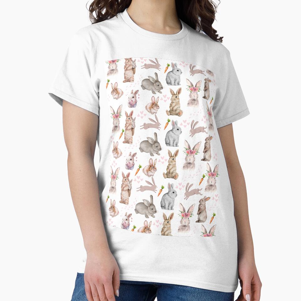 Rabbits by Shining Bright Arts, Crafts & Illustration