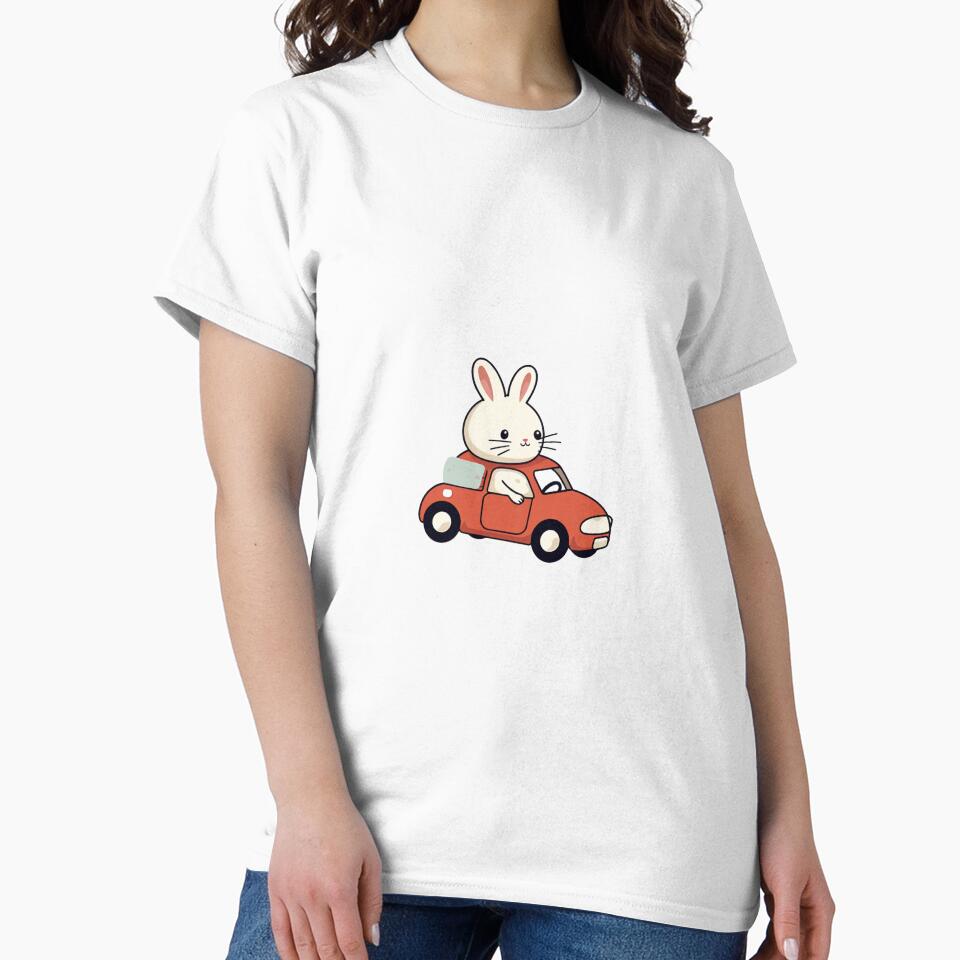 Ponny Driving a Red Car by omerfdln34