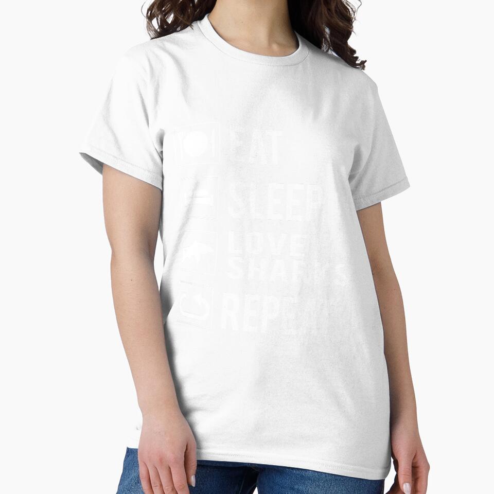 Funny Shark Lover Shirt Gift for Men Women Kids by jcorres