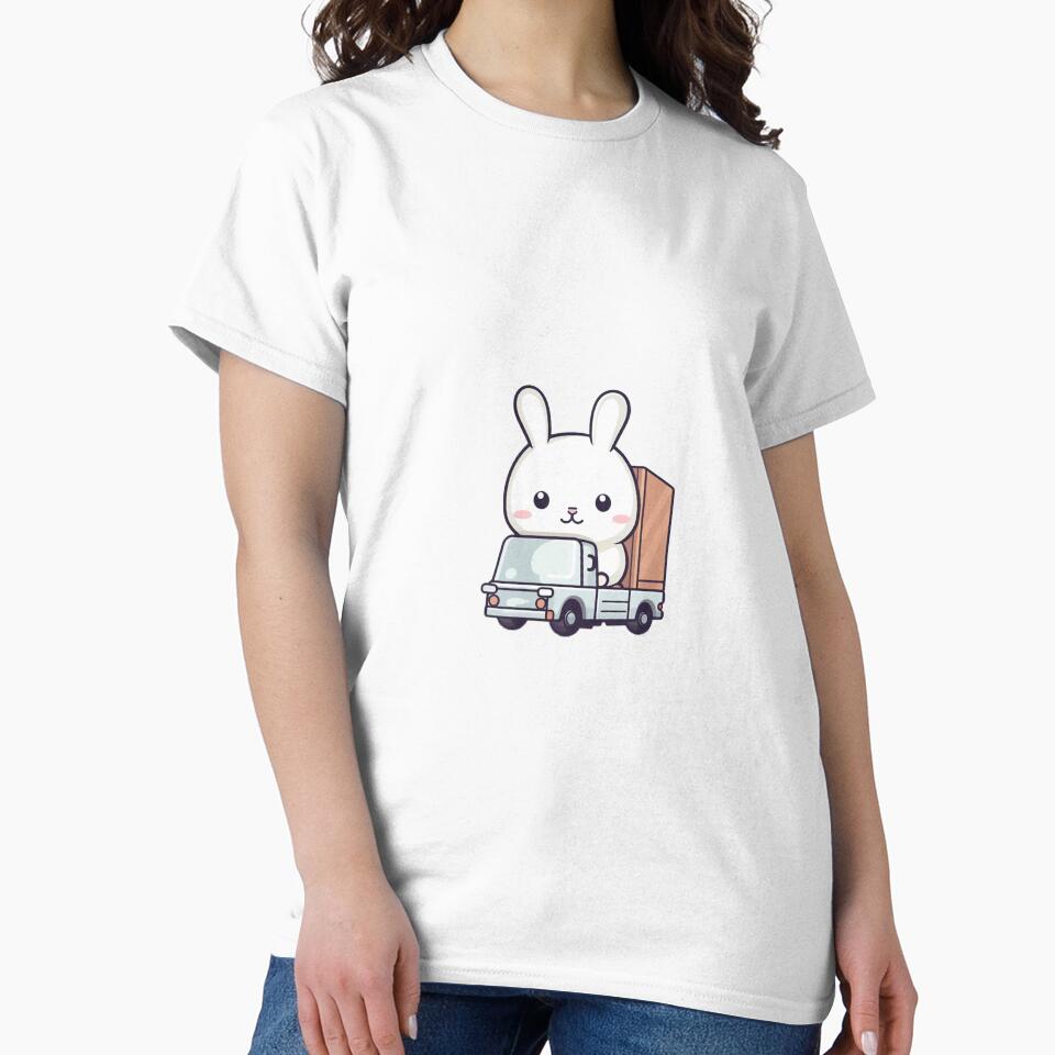 Rabbit Driving a lorry by omerfdln34