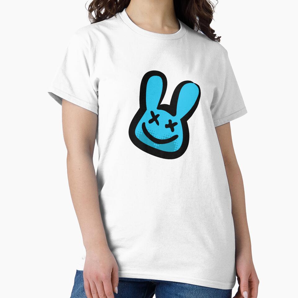 A MINIMAL BLUE RABBIT by infinitearte