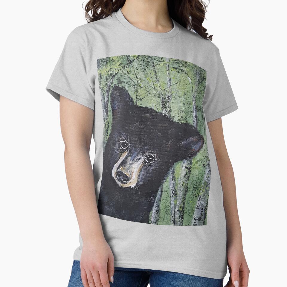 Black Bear Curious Cub by KVELKY