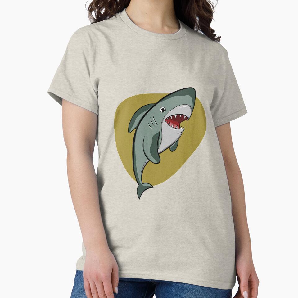 An innocent and adorable cute shark by jani1i