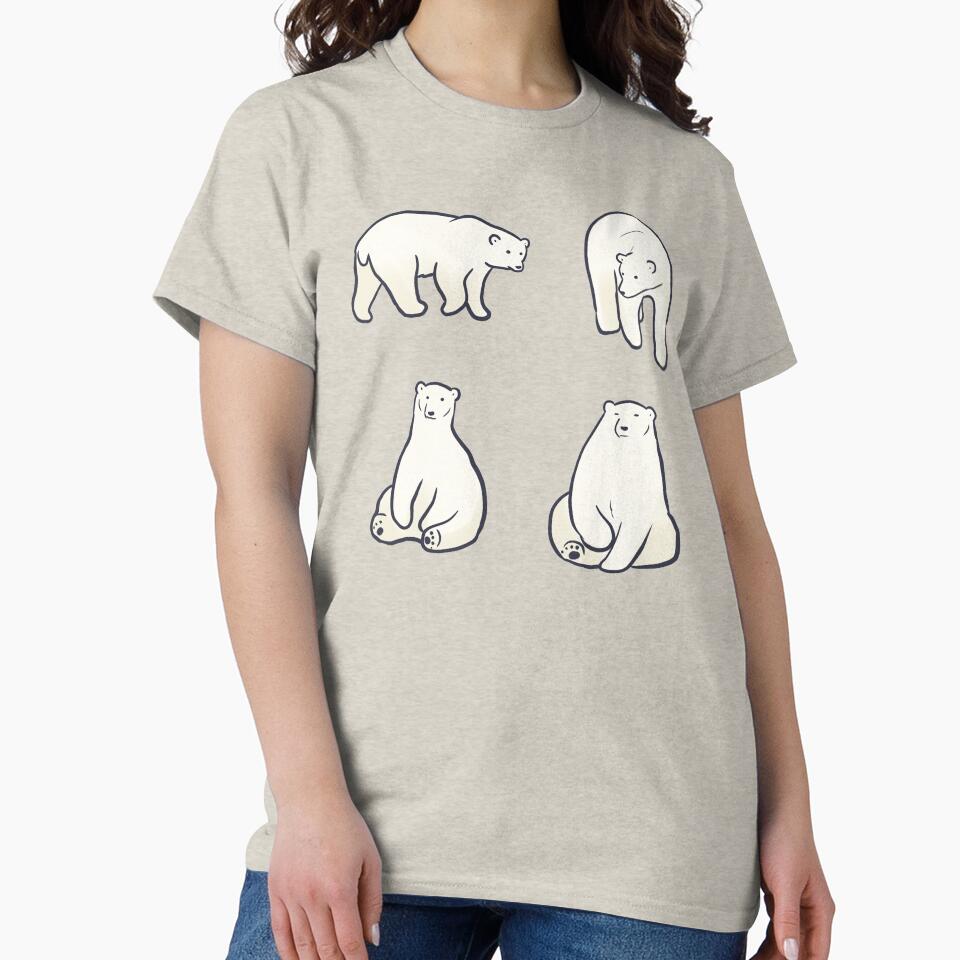 Cute Polar bear pack by Mayarart