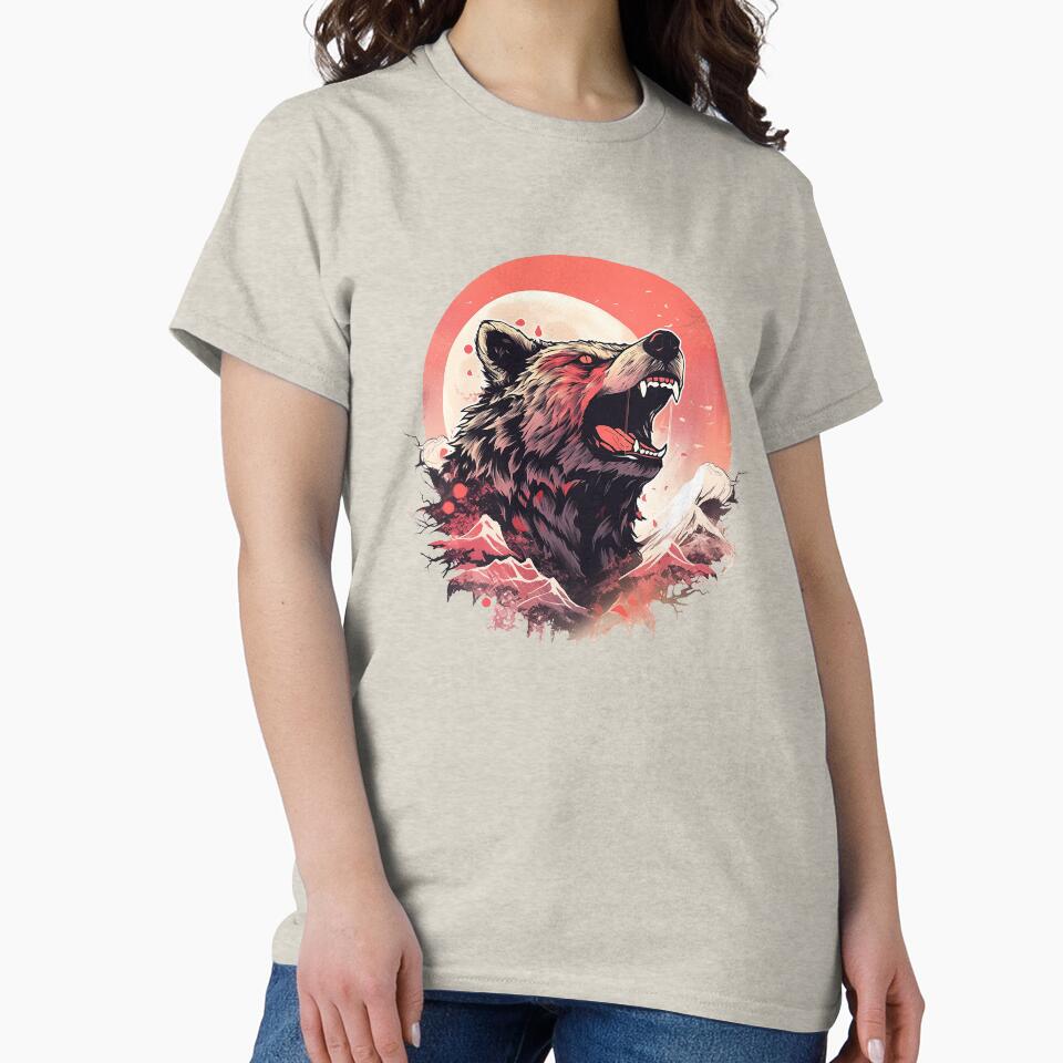 angry bear by skateras