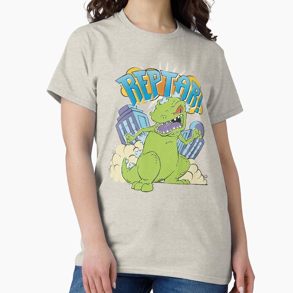Rugrats Reptar City Destroyer Pop Art Poster by FifthSun