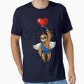 Cute Sloth Heart Balloon by underheaven