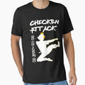 Chicken Attack Go Chicken Go White Ninja Meme by merchhost