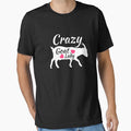 Crazy Goat Lady, Gift for Goat Lover, Raising Goats by Designs4Less