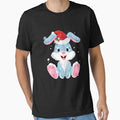 Cute Rabbit Santa Hat Shirt For Christmas by thuthuatna