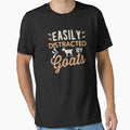 Easily Distracted By Goats by BUBLTEES