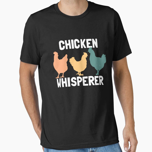 Chicken Whisperer Chicken Farmer Retro Chicken Whisperer Gear by DynamicDesign