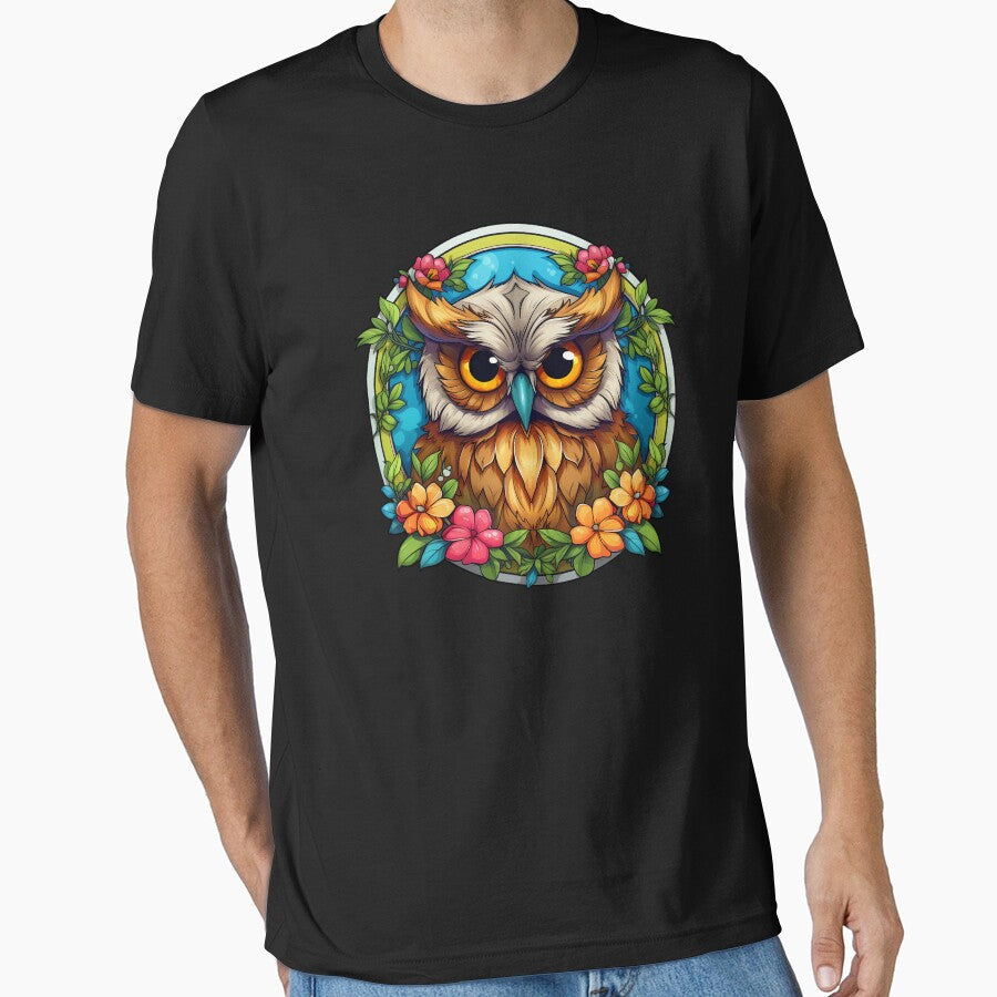 Floral Owl by Meliafroggy