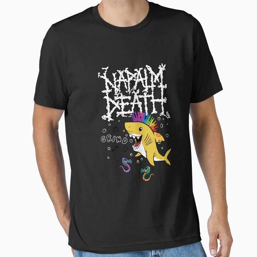 Napalm Death Shark by nalinabendsk
