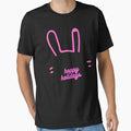 Christmas Rabbit Hoppy Holidays Rabbit Lovers Gift Bunnies Owners by Nathalie Aynié