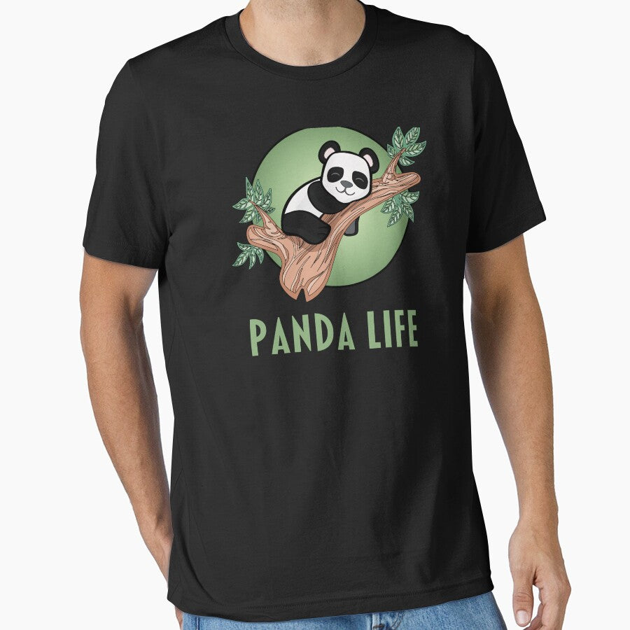 Panda Life Sleeping Panda by HappyLifeCreate