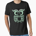 Cute funny wise owl by Marharyta Ushakova