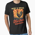 Rise & Shine Mother Cluckers Vintage Chicken Lover Funny Farm Retro by Jolycoco
