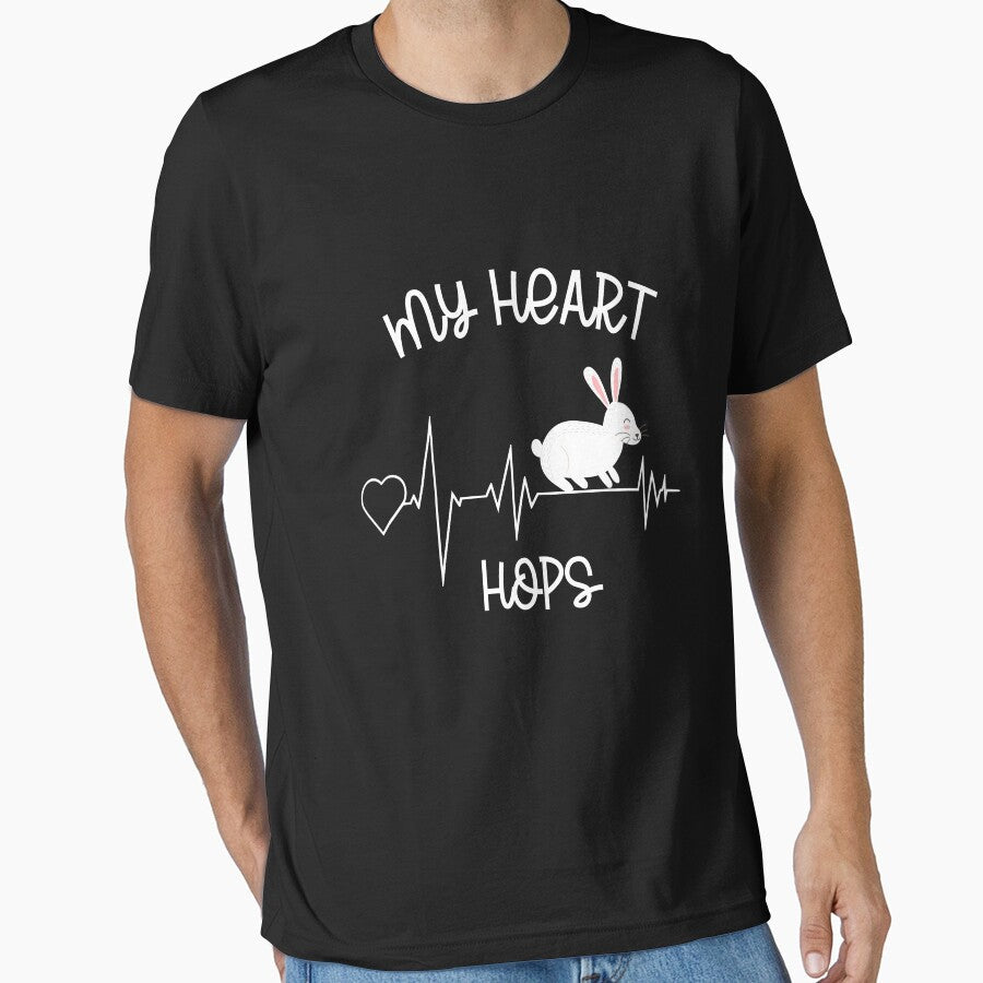 My Heart Hops - Bunny Rabbit Heartbeat by Ibu83
