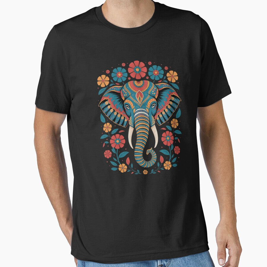 Cute Flower Elephant on summer Floral Elephant1 by angolinnArt