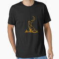 Minimalist Fox Design – Wildlife Nature Sticker & Shirt by rvgraphics
