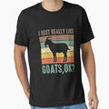 I just really like Goats okay? Vintage T-Shirt by AstonMartin36x