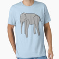 TempleOS Elephant Sticker by JaninaBock