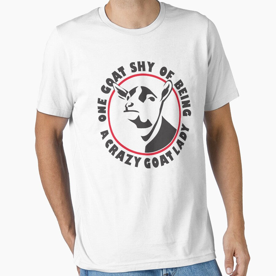 One Goat Shy of Being a Crazy Goat Lady | NickerStickers® on Redbubble by NickerStickers
