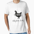 Crazy Chicken Lady Shirt, Chicken Coop, Chicken Lover, Chicken Mom, Chicken Gifts, Chicken Farmer Shirt, Funny Sarcastic Tshirt by shopanddesigned