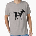 Goat 67 G.O.A.T. Number Sixty Seven Goat Gear by DynamicDesign