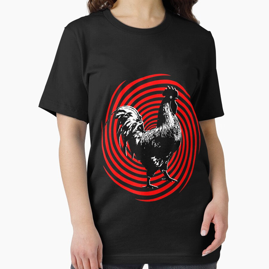 Chicken Hypnotic Trance Spiral Rooster Funny Graphic Animal Lover by MarcelaSoto