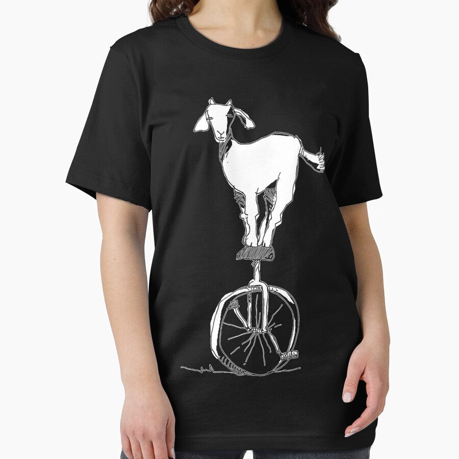 Goat On A Unicycle by BrodeeTerranova