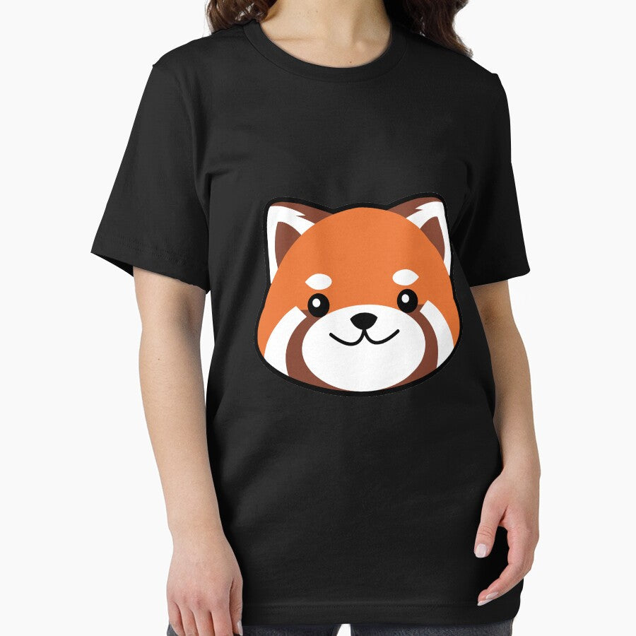 Red Panda Kawaii Face by ShirtBricks