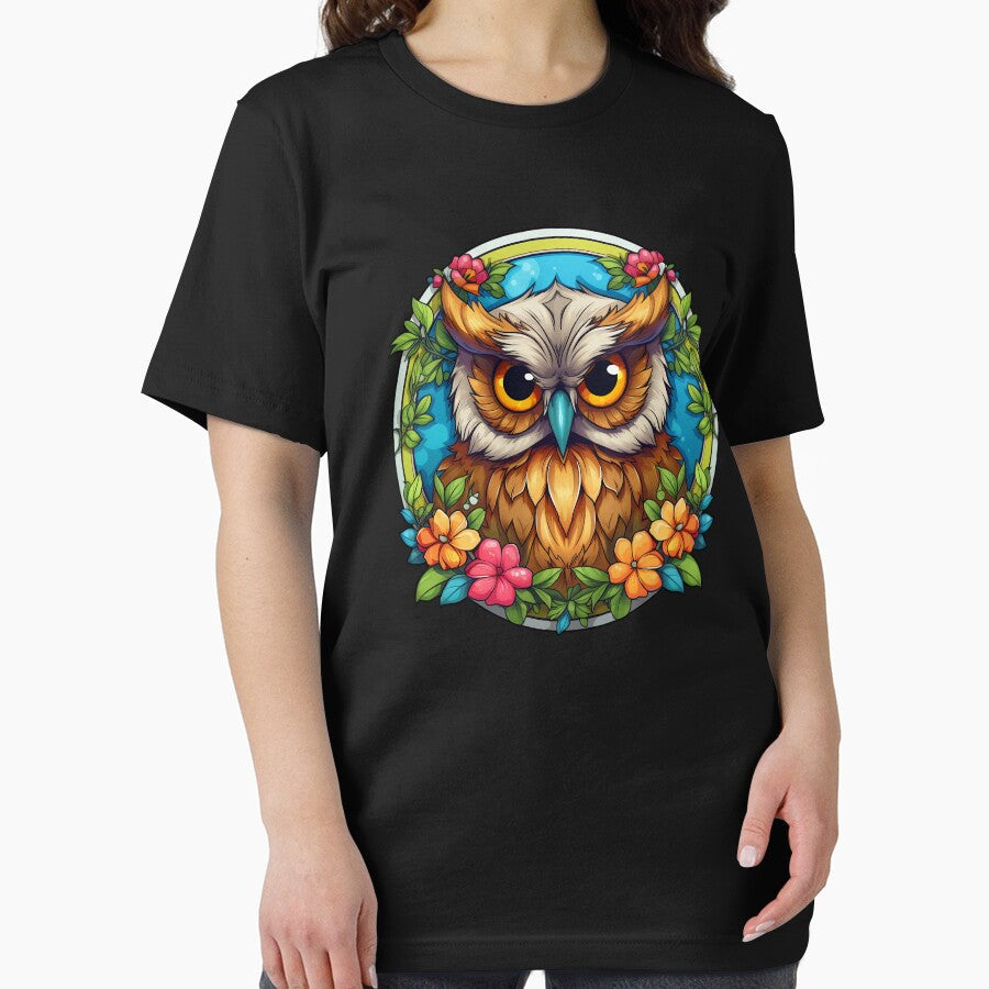Floral Owl by Meliafroggy