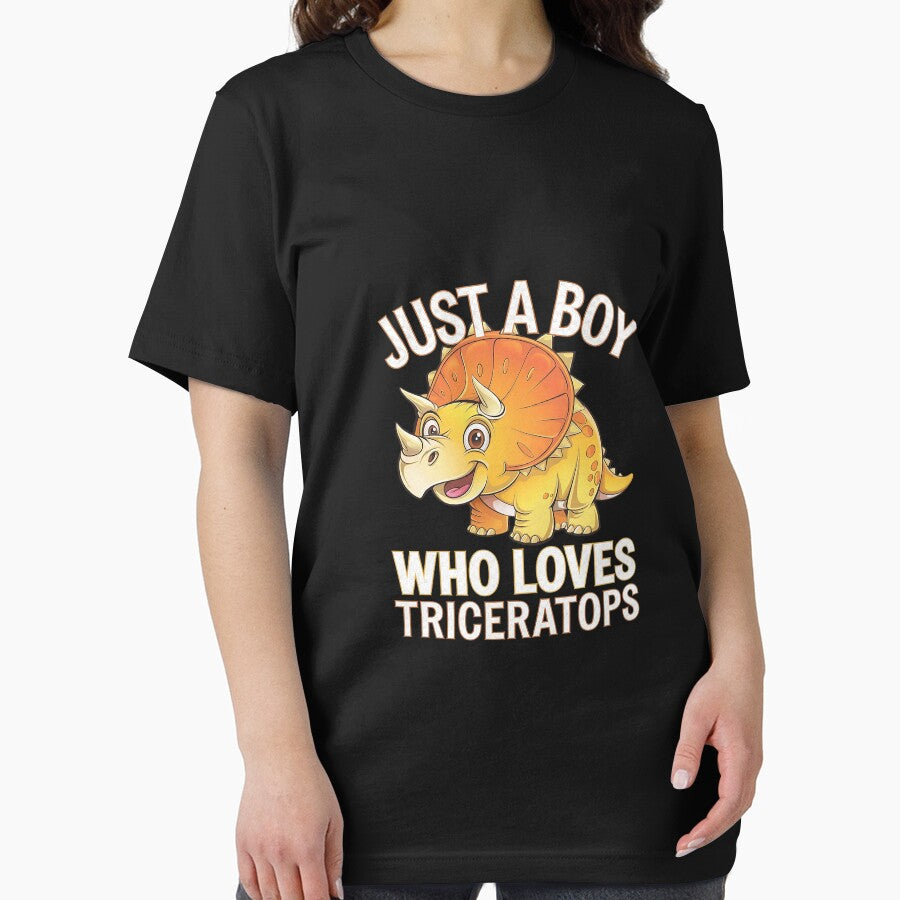 Just A Boy Who Loves Triceratops  Dinosaur Lover Squad by AquaKiev