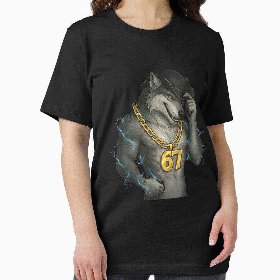 Electric Cowboy Werewolf with Gold Chain by LashondaGreen89