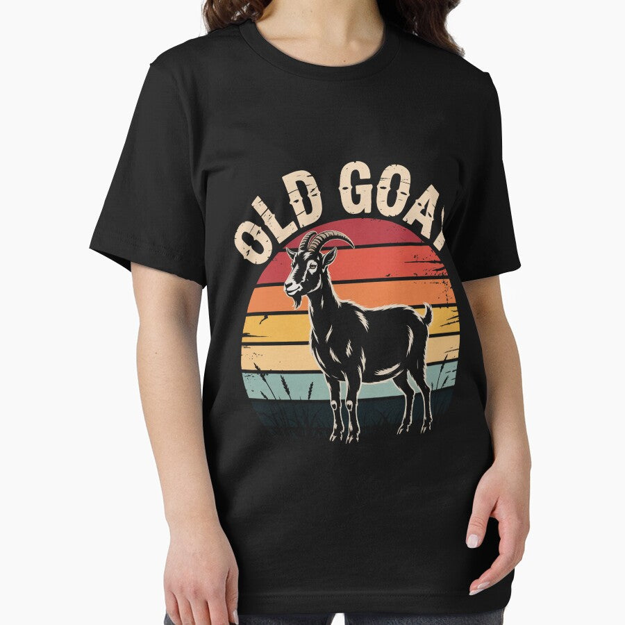 Old Goat I like Goats Goat Lover Theme by HesterFoley