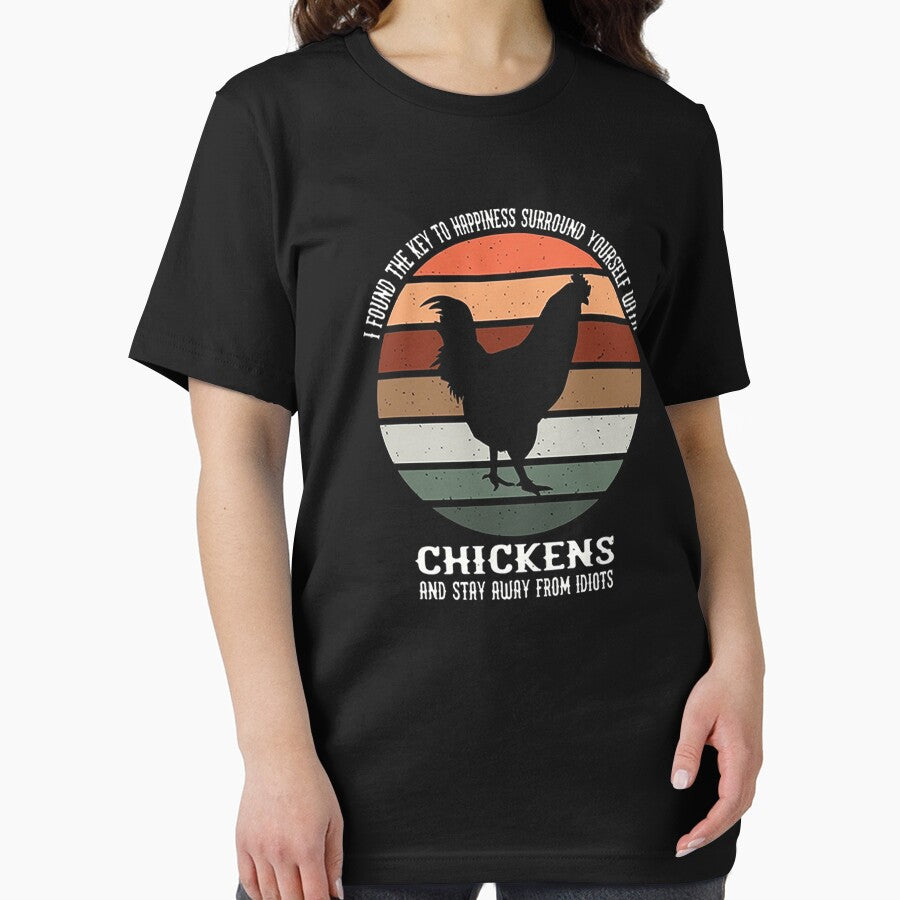 I Found The Key To Happiness Surround Yourself With Chicken by vergiereddish