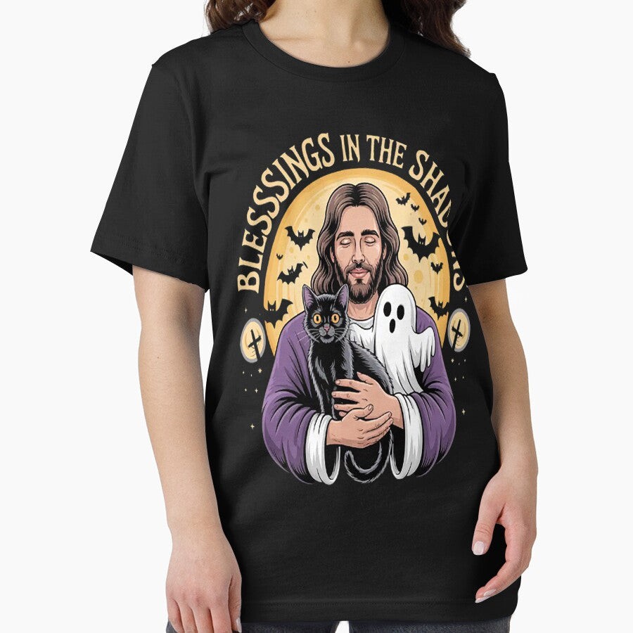 Blessings In The Shadows Embrace The Mystery Halloween Whimsy by NicolaMail
