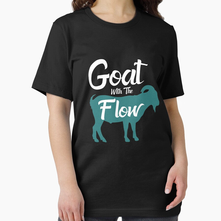 Goat With The Flow, Goat Lady, Goat Lover by Designs4Less