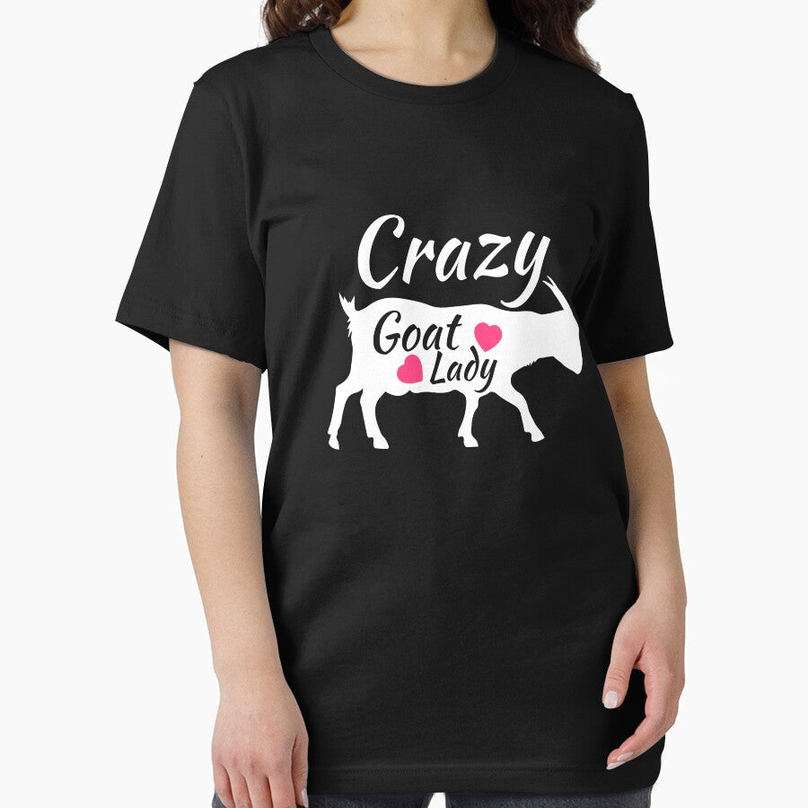 Crazy Goat Lady, Gift for Goat Lover, Raising Goats by Designs4Less