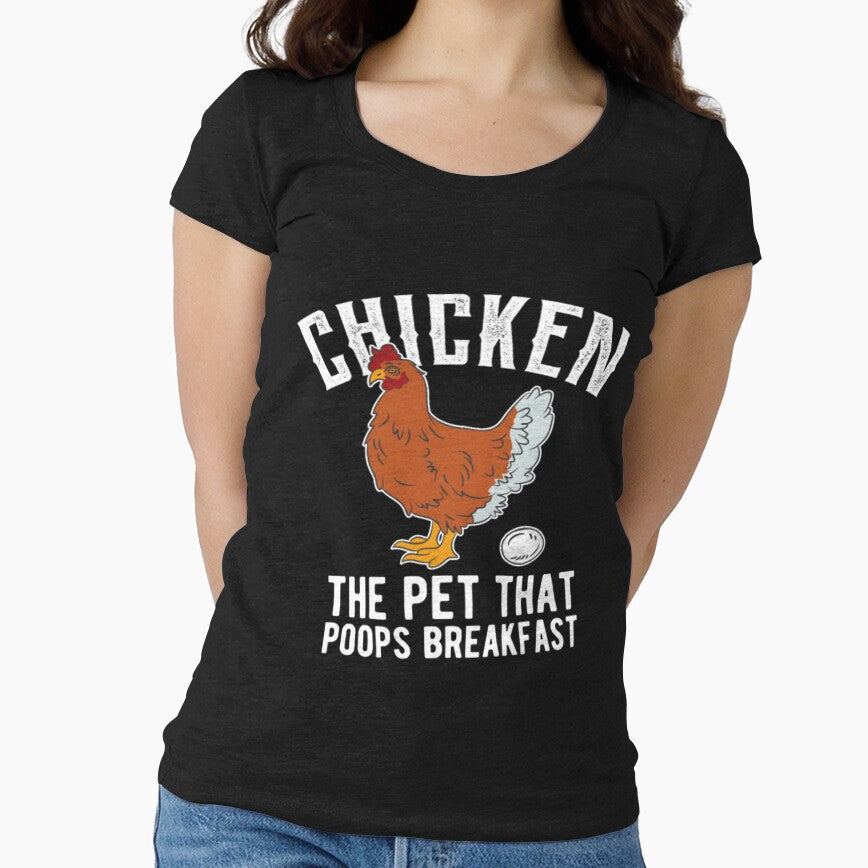 Poops Breakfast Chicken Farming Birthday by Clavitaps