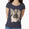 Brown Cream Rabbit Left_ Bunniesmee by bunniesmee