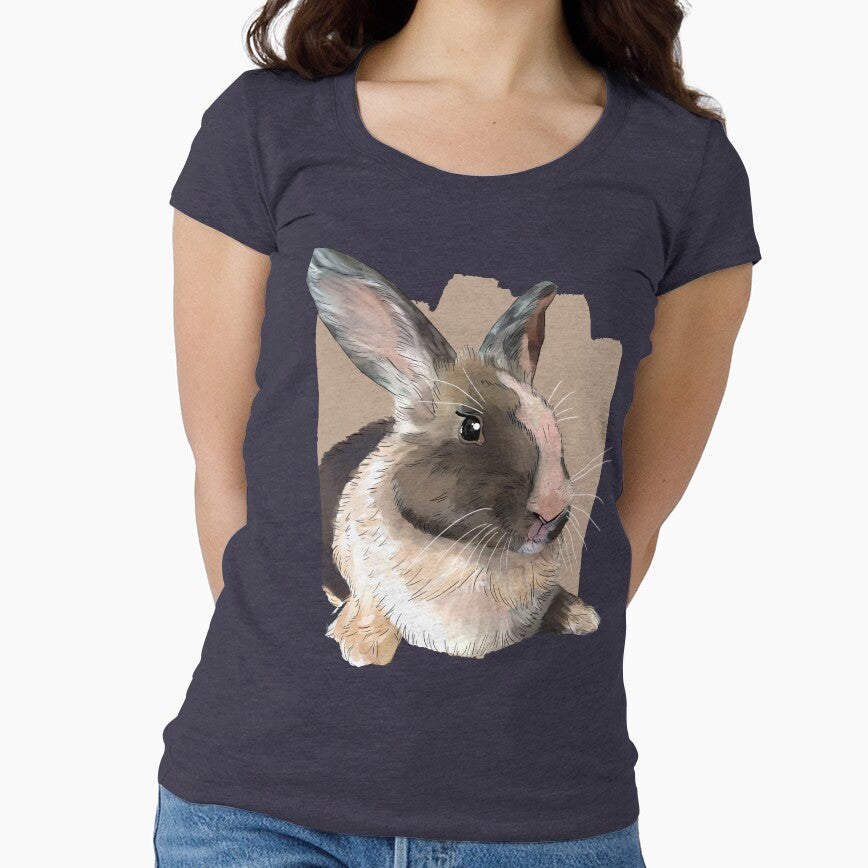 Brown Cream Rabbit Left_ Bunniesmee by bunniesmee